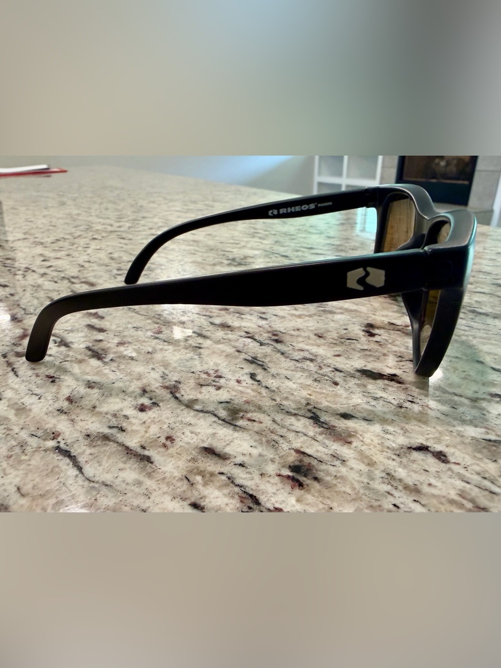 Rheos Black Nylon Optics Polarized Sunglasses 100% UV Protection 00140 - Picture 5 of 16